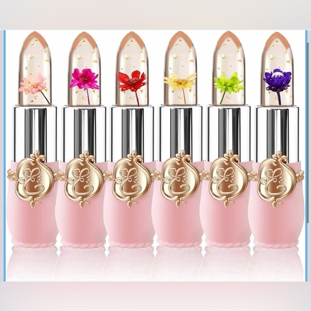 Flower jelly color changing lipstick. 1pc
